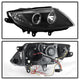 LED Halo Black Projector Headlights <br>03-08 BMW Z4