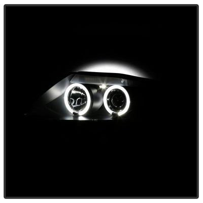 LED Halo Black Projector Headlights <br>03-08 BMW Z4