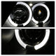 LED Halo Black Projector Headlights <br>03-08 BMW Z4