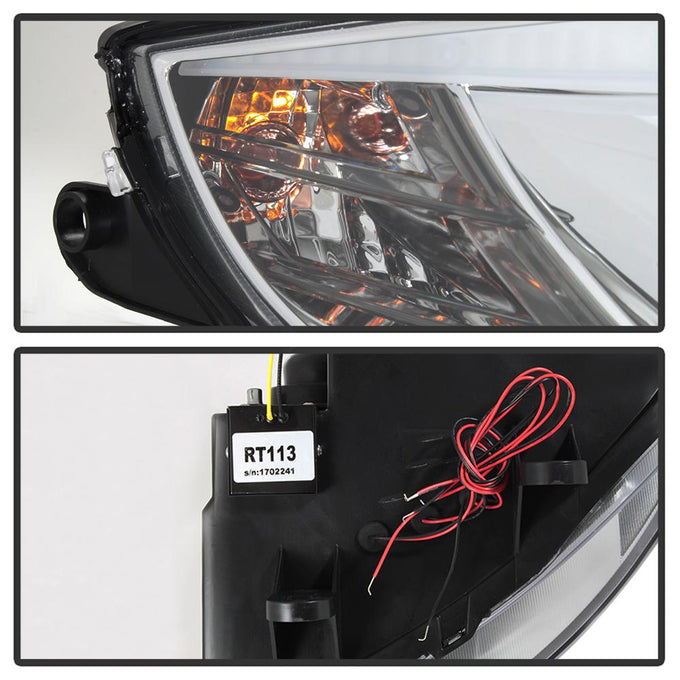 LED Halo Chrome Projector Headlights <br>03-08 BMW Z4