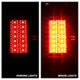 Version 2 Red Clear LED Tail Lights <br>97-03 Ford F150, 99-07 F250-550 Super Duty 04 Ford F-150 Heritage