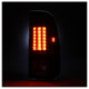 Version 2 Black LED Tail Lights <br>08-16 Ford F250-F450 Super duty