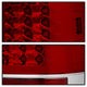 Version 2 Red Clear LED Tail Lights <br>08-16 Ford F250-F450 Super duty