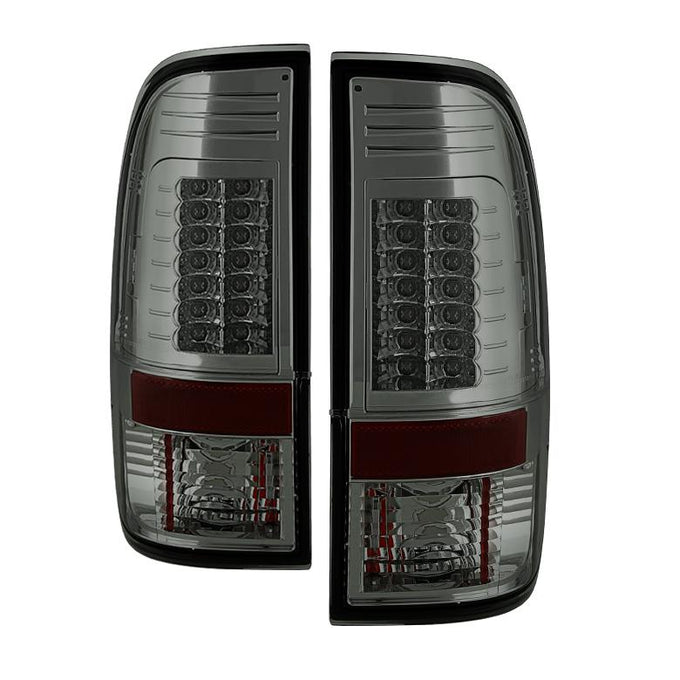 Version 2 Smoke LED Tail Lights <br>08-16 Ford F250-F450 Super duty