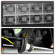 Black LED Tail Lights <br>06-08 Audi A4 A4 Quattro