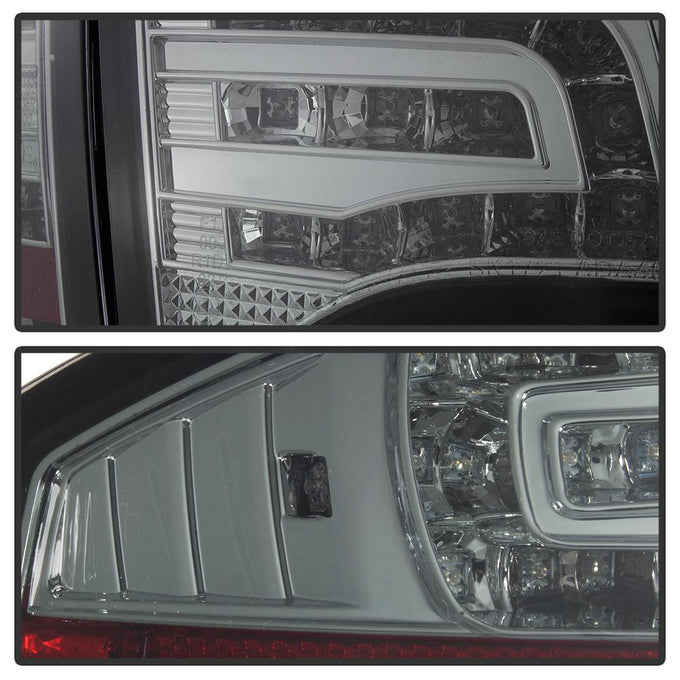 Smoke LED Tail Lights <br>06-08 Audi A4 A4 Quattro