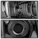 LED Halo Smoke Projector Headlights <br>07-14 GMC Yukon XL 1500 Yukon 07-13 GMC Yukon XL 2500