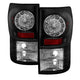Black LED Tail lights <br>07-13 Toyota Tundra
