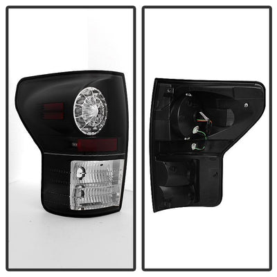 Black LED Tail lights <br>07-13 Toyota Tundra