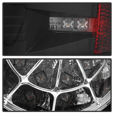 Black LED Tail lights <br>07-13 Toyota Tundra