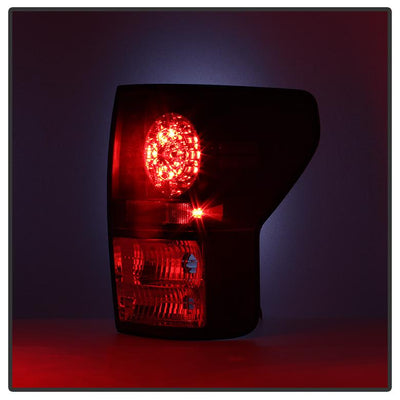 Black LED Tail lights <br>07-13 Toyota Tundra