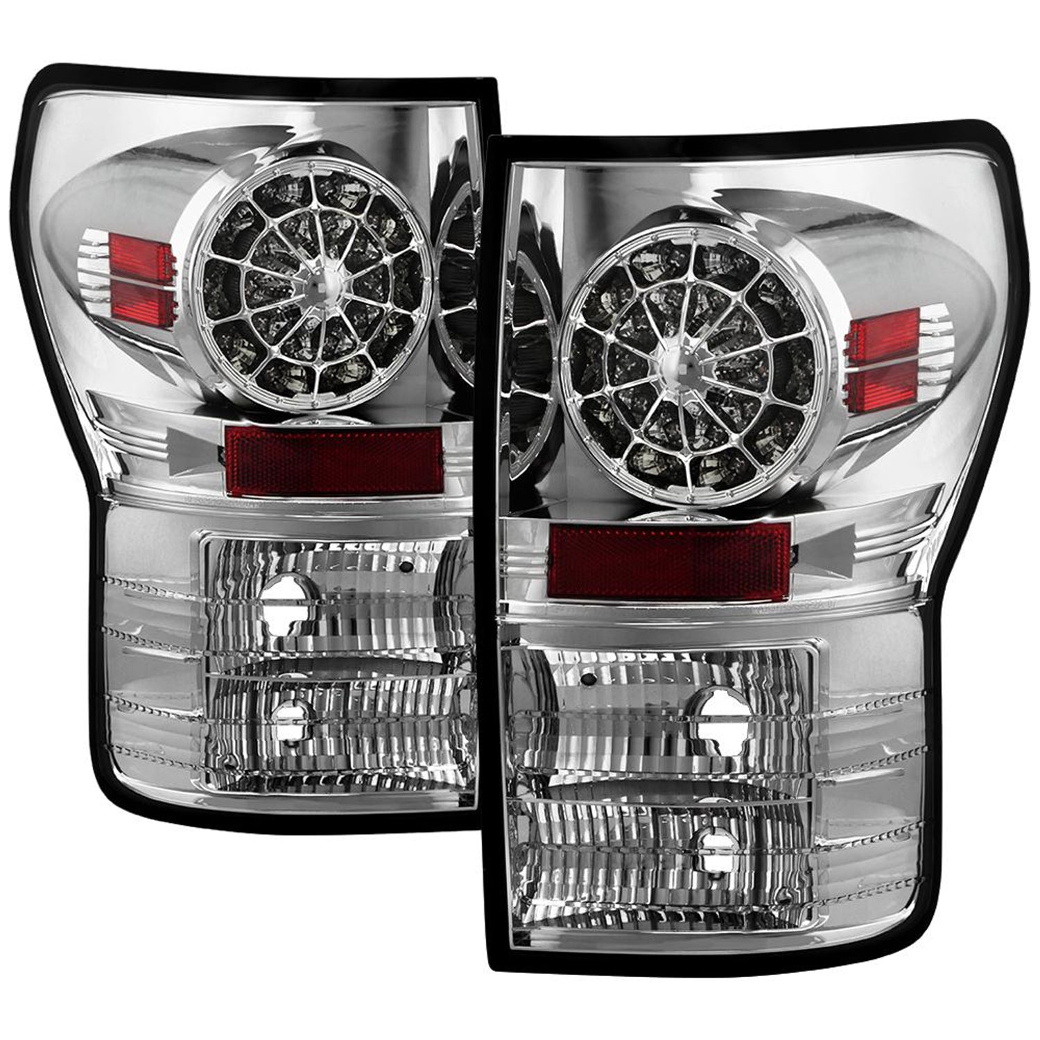 Chrome LED Tail lights <br>07-13 Toyota Tundra