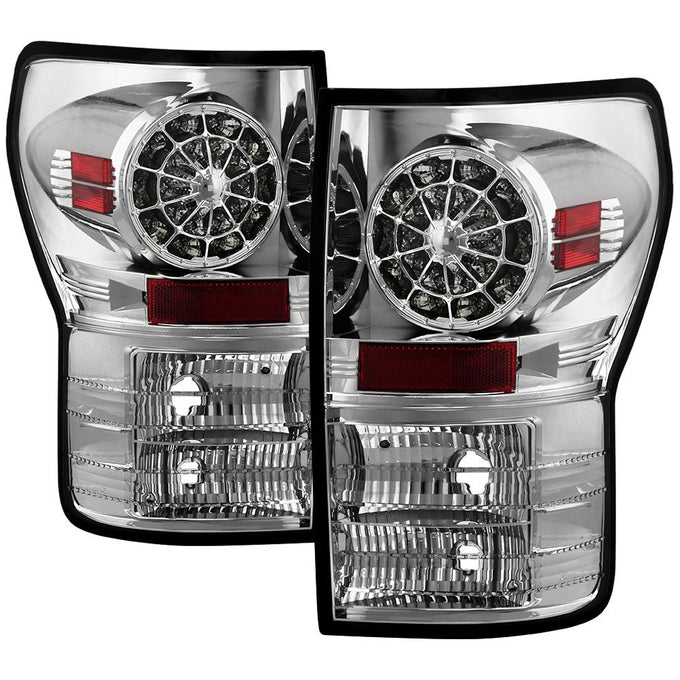 Chrome LED Tail lights <br>07-13 Toyota Tundra