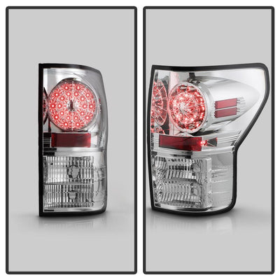 Chrome LED Tail lights <br>07-13 Toyota Tundra