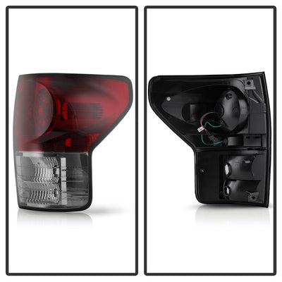 Red Smoke LED Tail lights <br>07-13 Toyota Tundra