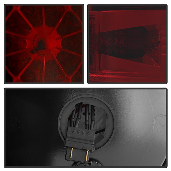 Red Smoke LED Tail lights <br>07-13 Toyota Tundra