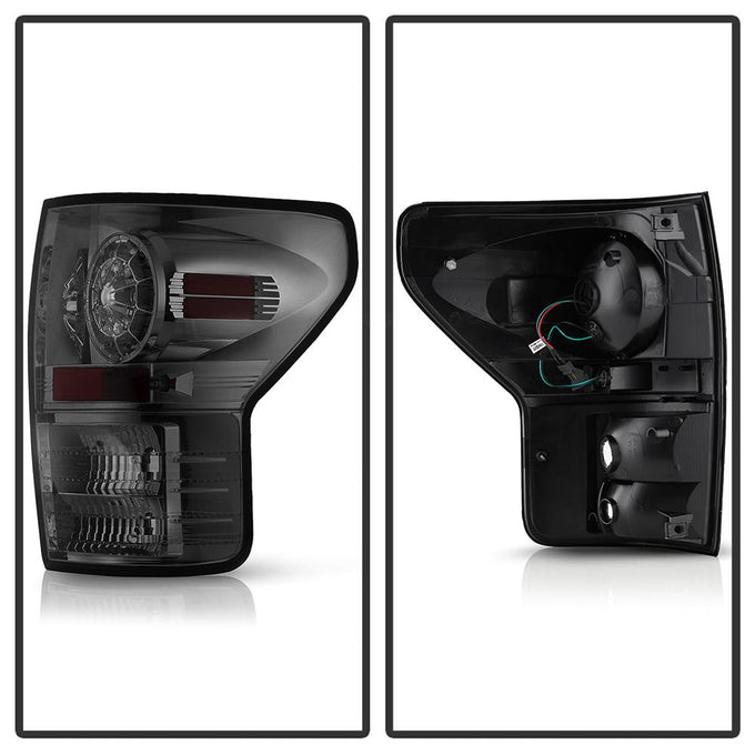 Smoke LED Tail lights <br>07-13 Toyota Tundra