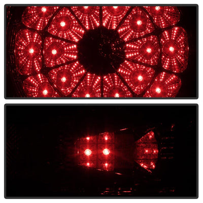 Smoke LED Tail lights <br>07-13 Toyota Tundra