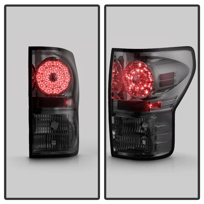 Smoke LED Tail lights <br>07-13 Toyota Tundra