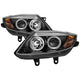 LED Halo Black Projector Headlights <br>03-08 BMW Z4