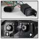 LED Halo Black Projector Headlights <br>03-08 BMW Z4