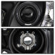 LED Halo Black DRL Projector Headlights <br>01-05 Lexus IS300