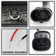 LED Halo Black DRL Projector Headlights <br>01-05 Lexus IS300