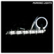 LED Halo Black DRL Projector Headlights <br>01-05 Lexus IS300