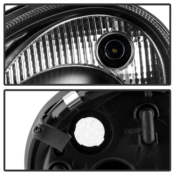 DRL Black Projector Headlights <br>03-06 Mercedes-Benz E320 E500 E55 AMG 2006 E350