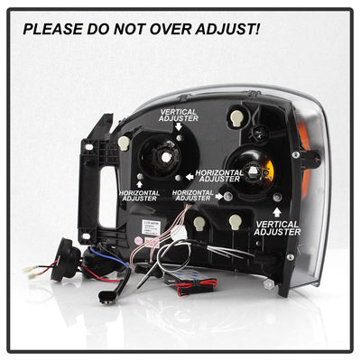 CCFL Halo Black Projector Headlights <br>06-08 Dodge Ram 1500 06-09 Dodge Ram 2500 Ram 3500