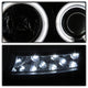 CCFL Halo Black Projector Headlights <br>06-08 Dodge Ram 1500 06-09 Dodge Ram 2500 Ram 3500