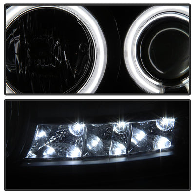 CCFL Halo Black Projector Headlights <br>06-08 Dodge Ram 1500 06-09 Dodge Ram 2500 Ram 3500