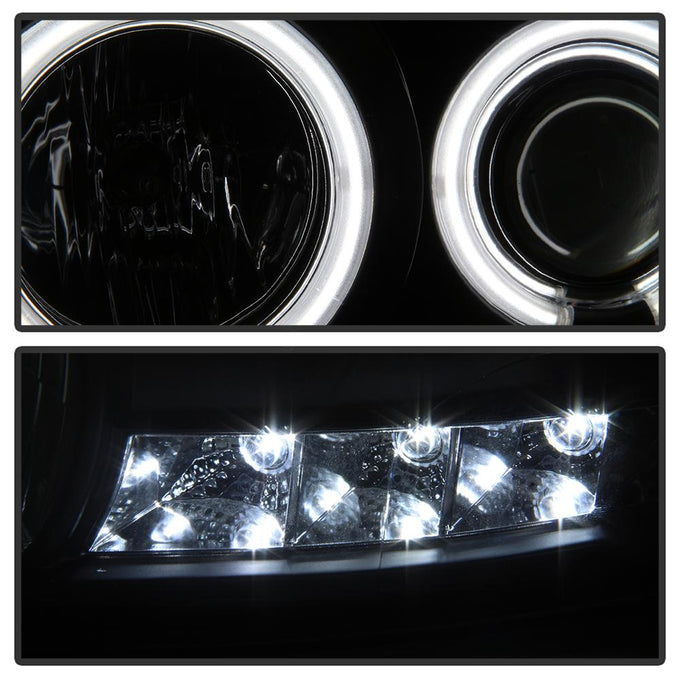 CCFL Halo Black Projector Headlights <br>06-08 Dodge Ram 1500 06-09 Dodge Ram 2500 Ram 3500