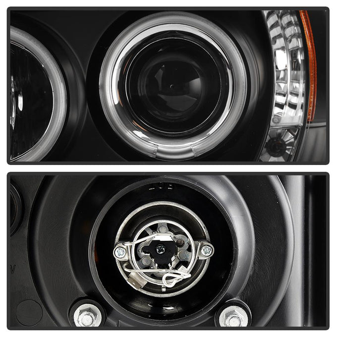 CCFL Halo Black Projector Headlights <br>05-11 Toyota Tacoma