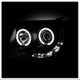 CCFL Halo Black Projector Headlights <br>05-11 Toyota Tacoma