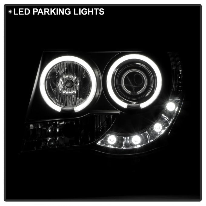 CCFL Halo Black Projector Headlights <br>05-11 Toyota Tacoma