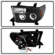 Eliminates AFS function Black LED Halo Projector Headlights <br>07-13 Toyota Tundra 08-13 Toyota Sequoia