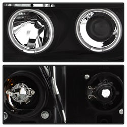 Eliminates AFS function Black LED Halo Projector Headlights <br>07-13 Toyota Tundra 08-13 Toyota Sequoia