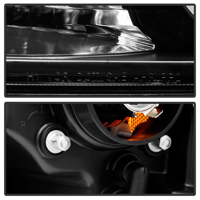 CCFL Halo Black Projector Headlights <br>09-18 Ram 1500 2500 3500