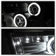CCFL Halo Black Projector Headlights <br>09-18 Ram 1500 2500 3500