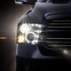 CCFL Halo Black Projector Headlights <br>09-18 Ram 1500 2500 3500
