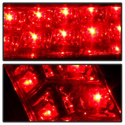 Black LED Tail Lights <br>08-14 Mitsubishi Lancer