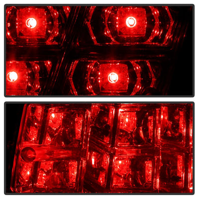 Smoke LED Tail Lights <br>08-14 Mitsubishi Lancer
