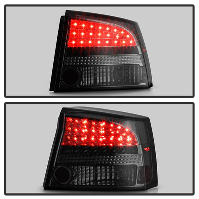Smoke LED Tail Lights <br>09-10 Dodge Charger
