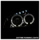 LED Halo Smoke Projector Headlights <br>06-07 Chevrolet Monte Carlo 06-13 Chevrolet Impala