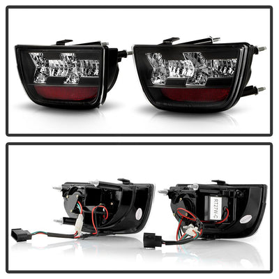 Black LED Tail Lights <br>10-13 Chevrolet Camaro