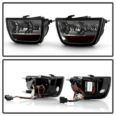 Smoke LED Tail Lights <br>10-13 Chevrolet Camaro