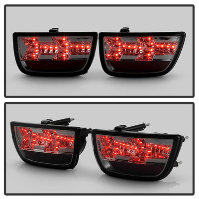 Smoke LED Tail Lights <br>10-13 Chevrolet Camaro