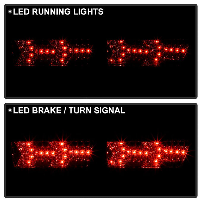 Smoke LED Tail Lights <br>10-13 Chevrolet Camaro