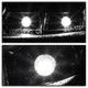 DRL Black Projector Headlights <br>03-05 Nissan 350Z